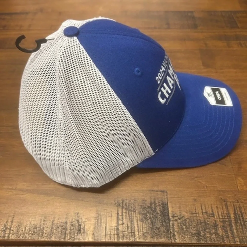 2024 LA Dodgers World Series Champions Cap Trucker Hat One Size Snapback MLB NEW